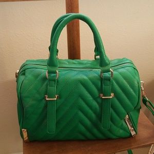 Green purse to brighten up any outfit!